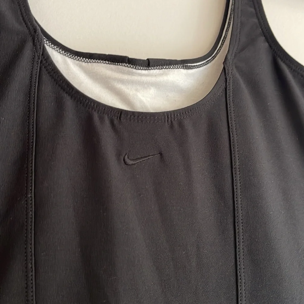 Nike activewear athleisure flare leg jumpsuit small corset style top yoga - Picture 6 of 10